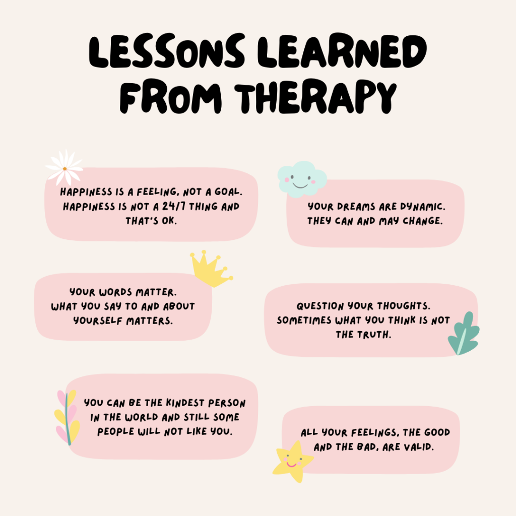 wat therapie mij heeft geleerd