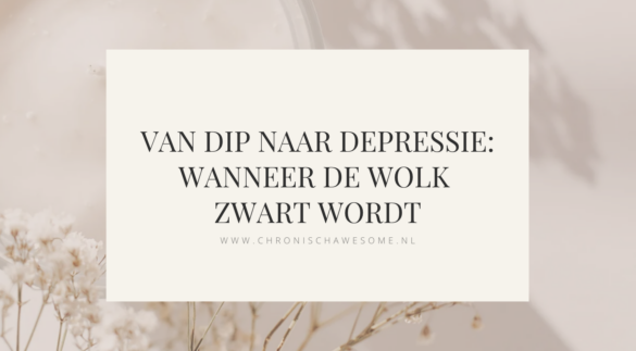 Van dip naar depressie: wanneer de wolk zwart wordt